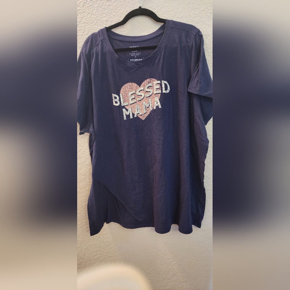 Torrid size 5 Blessed Mama Tee